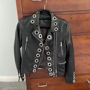 Beulah Faux Leather Jacket